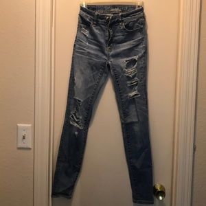 American Eagle hi-rise jegging